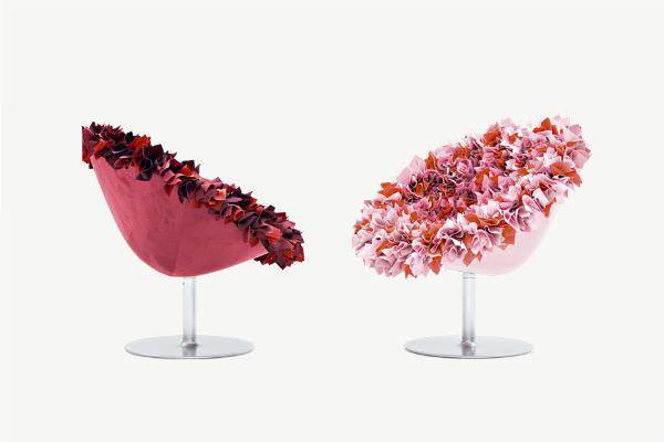 poltrona a fiore bouquet